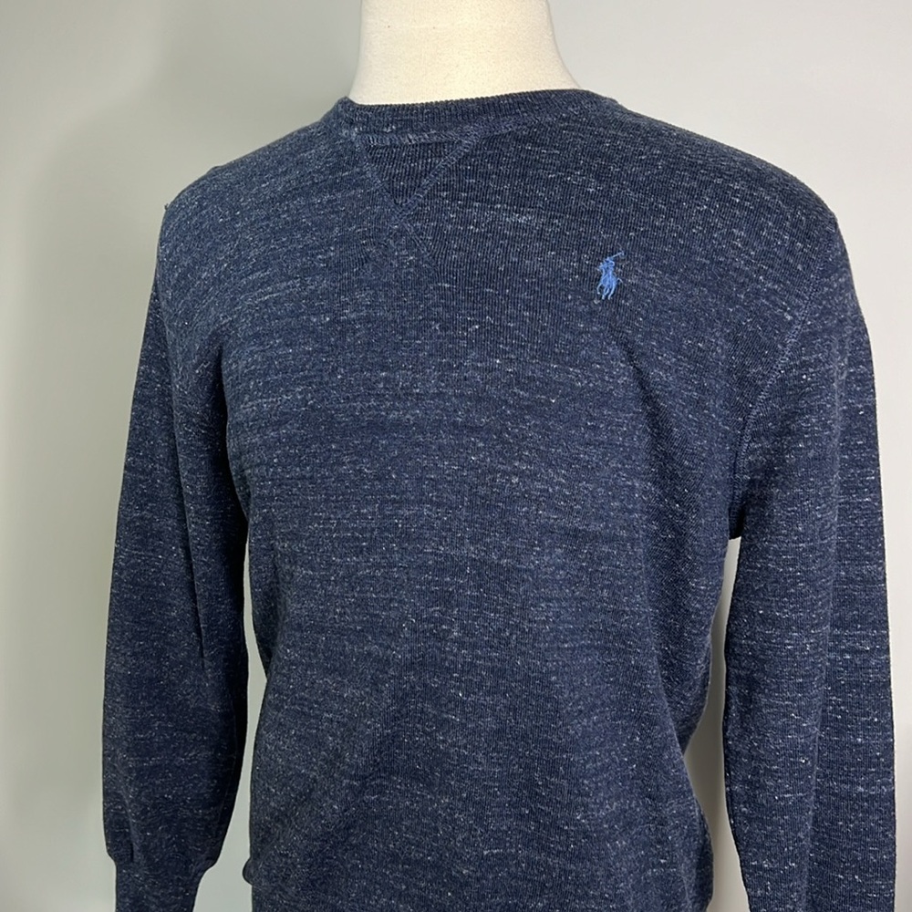 Polo Ralph Lauren Navy Crewneck Pony Shirt Medium